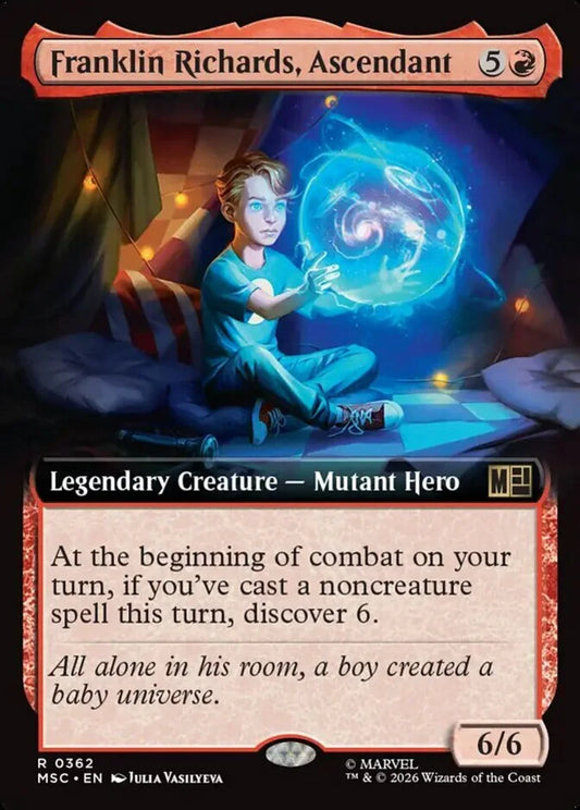 MSC-362 Franklin Richards, Ascendant (Extended Arts) | Rare (EN)
