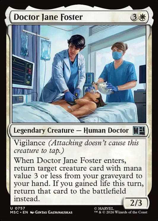 MSC-757 Doctor Jane Foster  | Uncommon (EN)