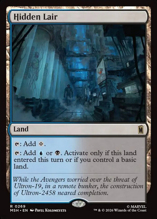 MSH-269 Hidden Lair | Rare (EN)