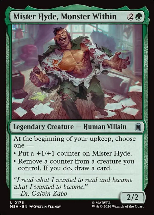MSH-176 Mister Hyde, Monster Within | Uncommon (EN)