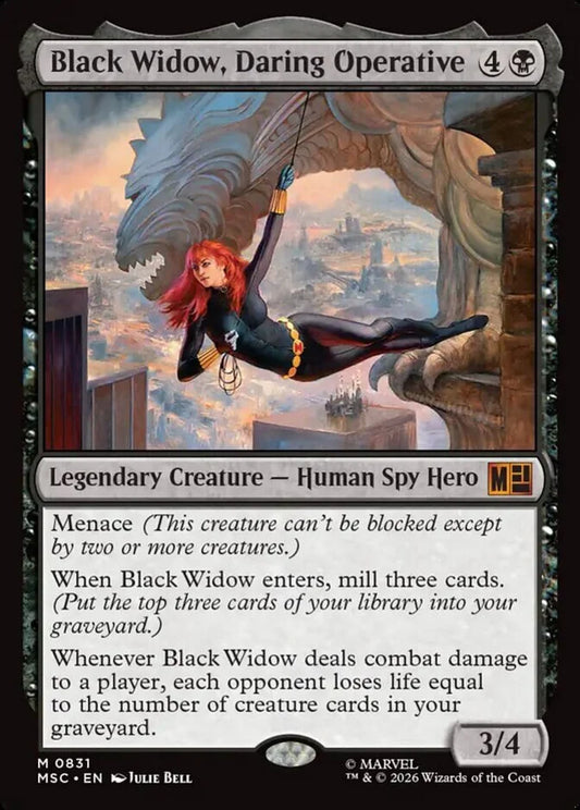 MSC-831 Black Widow, Daring Operative  | Mythic (EN)