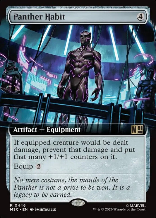 MSC-446 Panther Habit (Extended Arts) | Rare (EN)