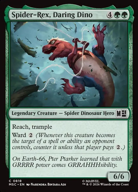 MSC-818 Spider-Rex, Daring Dino  | Common (EN)
