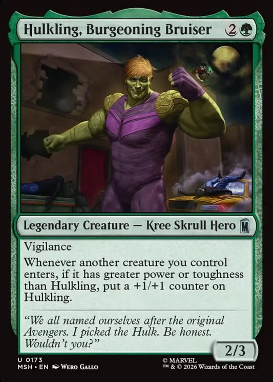 MSH-173 Hulkling, Burgeoning Bruiser | Uncommon (EN)