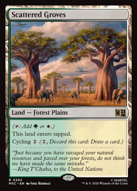 MSC-262 Scattered Groves  | Rare (EN)