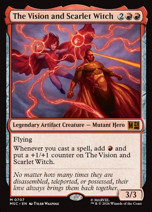 MSC-707 The Vision and Scarlet Witch  | Mythic (EN)