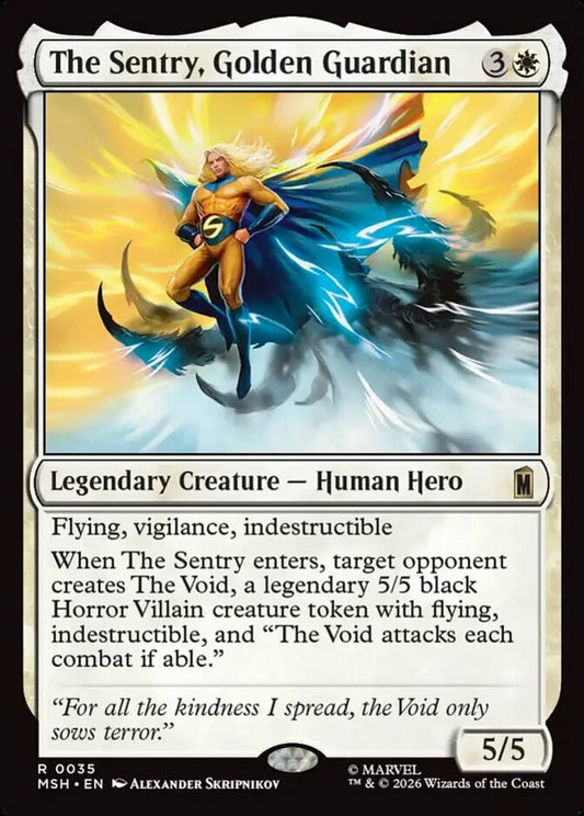MSH-035 The Sentry, Golden Guardian | Rare (EN)