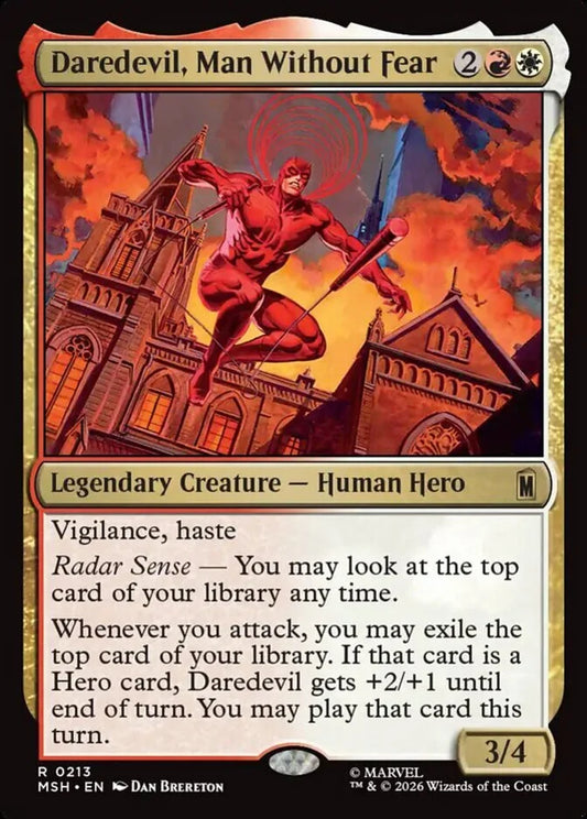 MSH-213 Daredevil, Man Without Fear | Rare (EN)