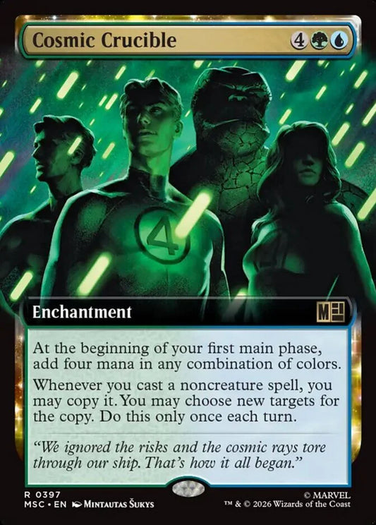 MSC-397 Cosmic Crucible (Extended Arts) | Rare (EN)