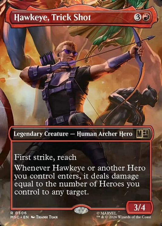 MSC-506 Hawkeye, Trick Shot (Borderless) | Rare (EN)