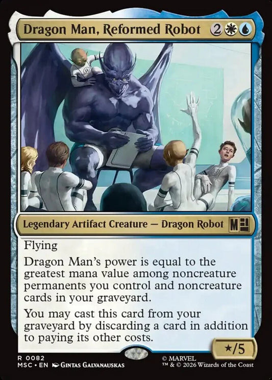 MSC-082 Dragon Man, Reformed Robot  | Rare (EN)