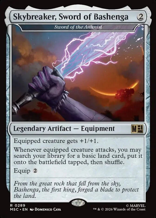 MSC-289 Skybreaker, Sword of Bashenga  (Sword of the Animist)  | Rare (EN)