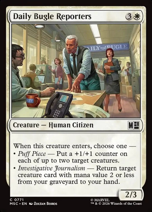 MSC-771 Daily Bugle Reporters  | Common (EN)