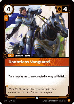 SFD-093/221 | Dauntless Vanguard | Common