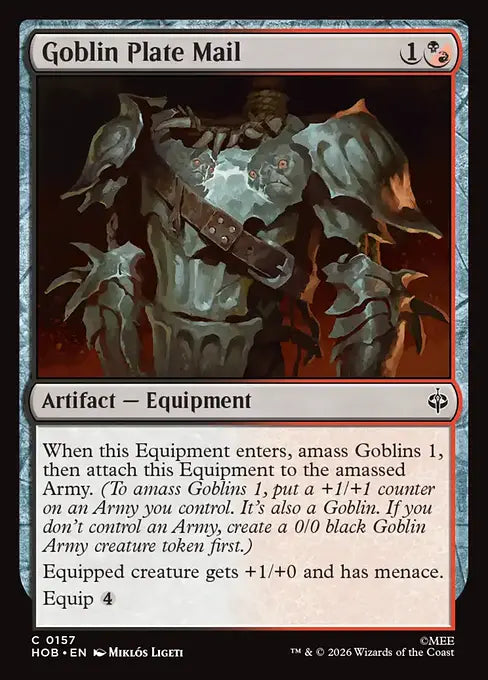 HOB-157 Goblin Plate Mail | Common (EN)