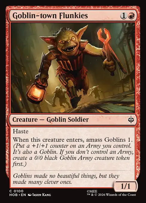 HOB-100 Goblin-town Flunkies | Common (EN)