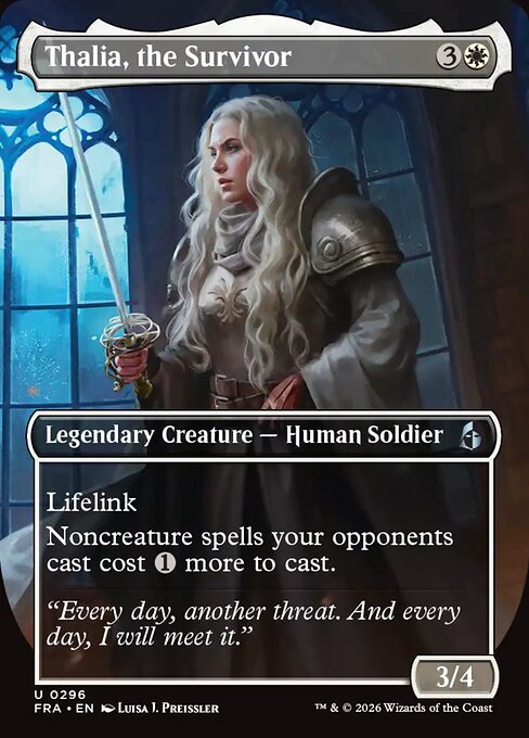 FRA-296 Thalia, the Survivor (Borderless) | Uncommon (EN)