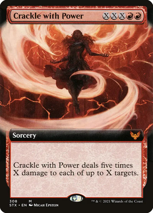 STX-308 Crackle with Power (Borderless) | Mythic (EN)