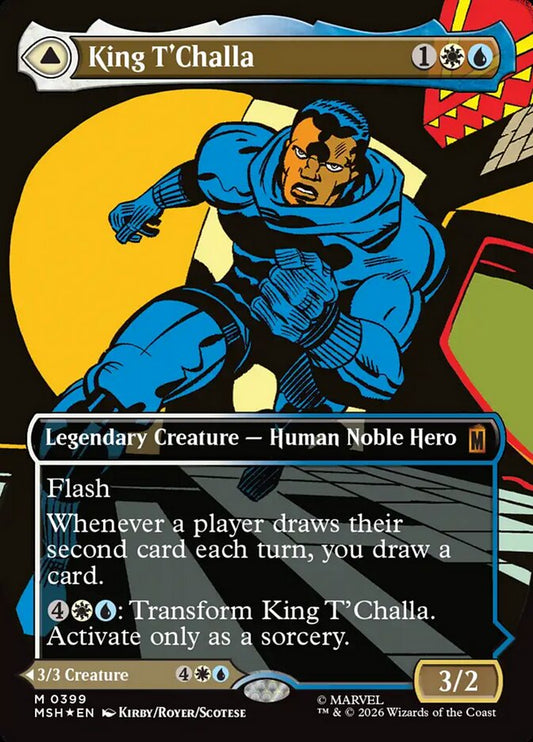 MSH-399 King T'Challa // Black Panther, Hope Enduring (Borderless) | Mythic (EN)