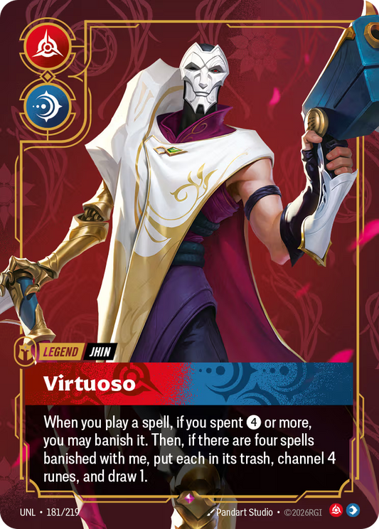UNL-181/219 Jhin - Virtuoso | Rare