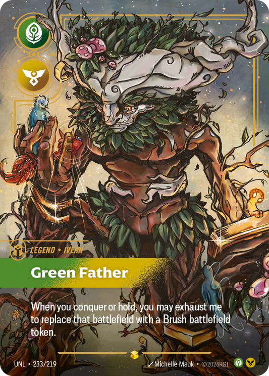 UNL-233/219 Ivern - Green Father (Overnumbered) | Showcase