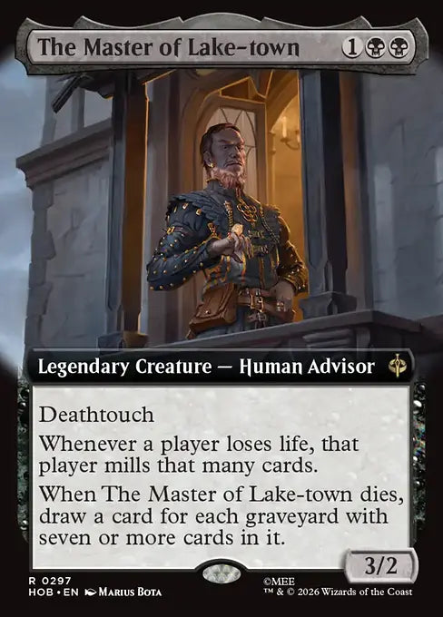 HOB-297 The Master of Lake-town (Extended Art) | Rare (EN)