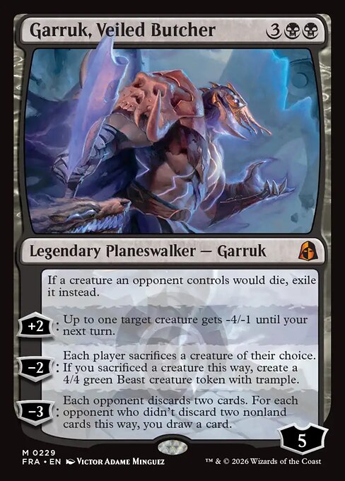 FRA-229 Garruk, Veiled Butcher | Mythic (EN)
