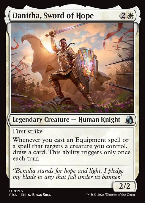 FRA-196 Danitha, Sword of Hope | Uncommon (EN)