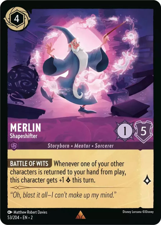 Set 2-053 | Merlin - Shapeshifter | Rare