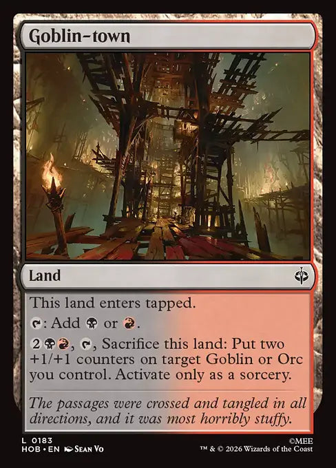 HOB-183 Goblin-town | Land (EN)