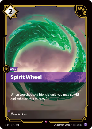 SFD-144/221 | Spirit Wheel | Rare