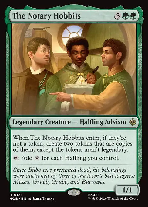 HOB-131 The Notary Hobbits | Rare (EN)