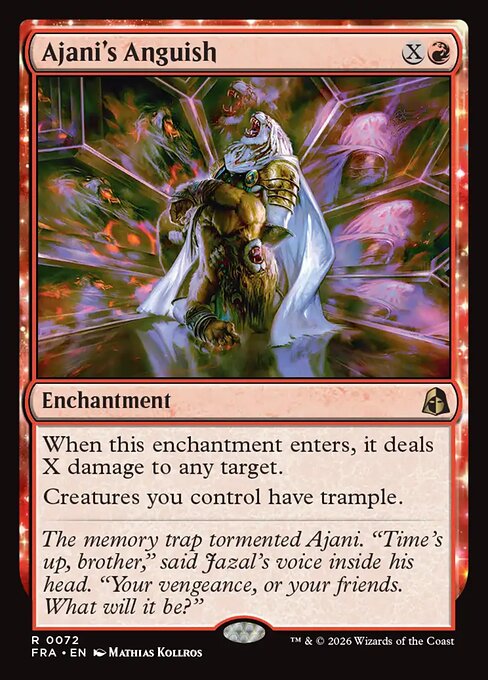 FRA-072 Ajani's Anguish | Rare (EN)