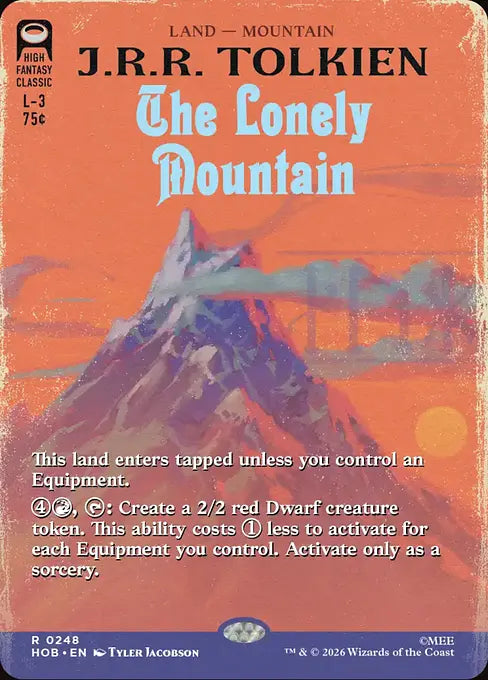 HOB-248 The Lonely Mountain (Borderless) | Rare (EN)