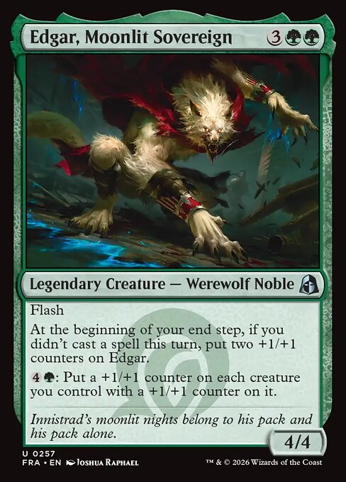 FRA-257 Edgar, Moonlit Sovereign | Uncommon (EN)