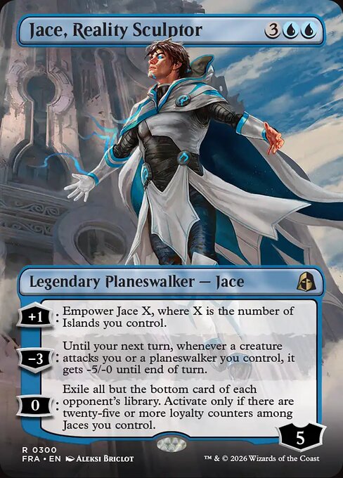 FRA-300 Jace, Reality Sculptor (Borderless) | Rare (EN)