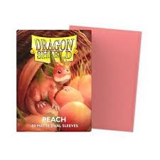 [Dragon Shield] Peach-100 Matte Dual Sleeves