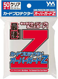 [YANOMAN] 50 Card Sleeves Deck protectors - Over Guard Z - Clear |