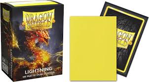 [Dragon Shield] Lightning-100 Matte Dual Sleeves