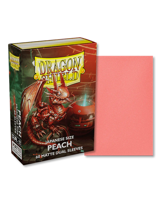 [Dragon Shield] 60 Peach Dual Matte