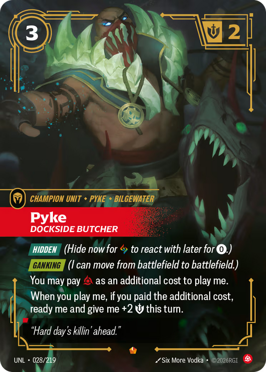 UNL-028/219 Pyke - Dockside Butcher | Epic