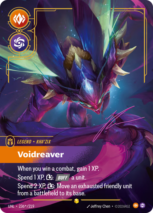 UNL-236*/219 Kha'Zix - Voidreaver (Signature) | Showcase