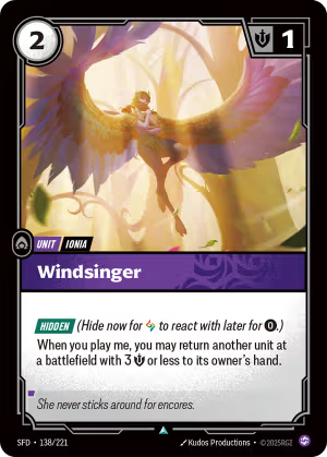 SFD-138/221 | Windsinger | Uncommon