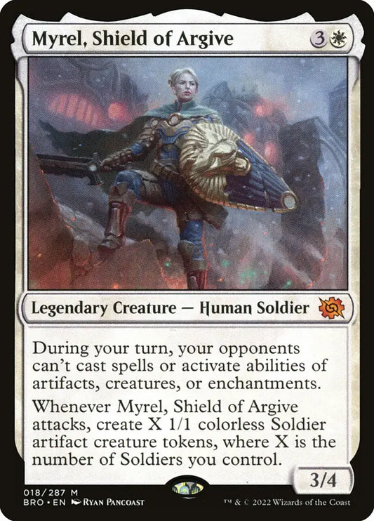 BRO-18 Myrel, Shield of Argive | Mythic (EN)