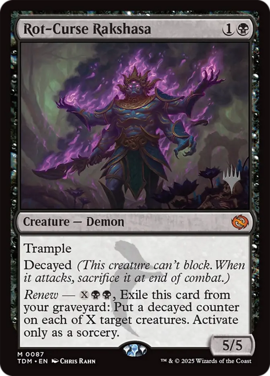 TDM-087 Rot-Curse Rakshasa (PW Promo) | Mythic (EN)