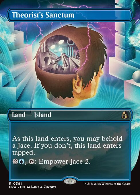 FRA-381 Theorist's Sanctum (Borderless) | Rare (EN)