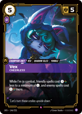 SFD-146/221 | Vex, Cheerless | Rare