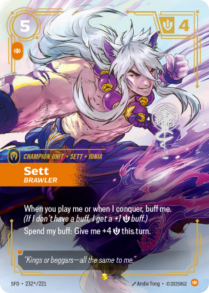 SFD-232/221 | Sett, Brawler | Showcase