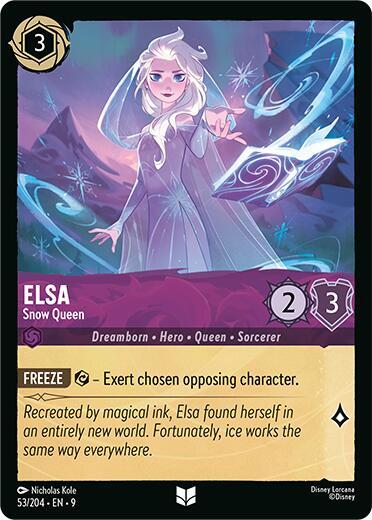 Set 9-053 | Elsa - Snow Queen | Uncommon