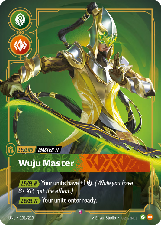 UNL-191/219 Master Yi - Wuju Master | Rare